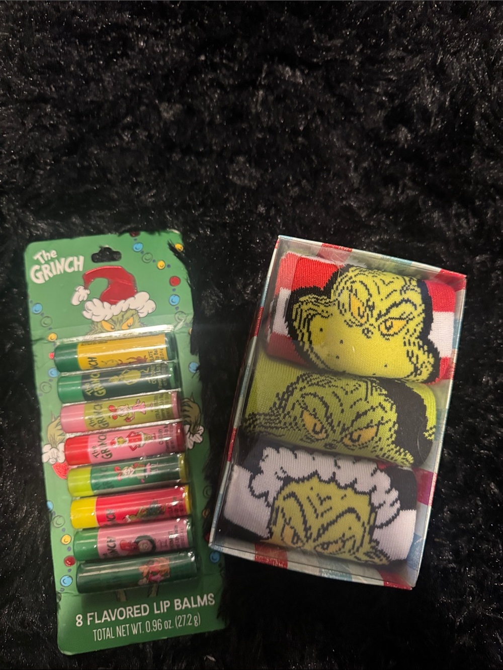 Kids Lip Balm & Sock Gift Set - Green